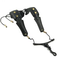 Saxophone strap high school tenor pure cowhide neck strap new single shoulder adult children students