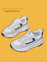 Tsui Ching-Tai ~ Xu Home Original 2022 Spring Summer 100 lap Little white shoes Soft Bottom Breathable Old Daddy Shoes Woman