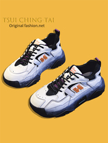 Tsui Ching-Tai ~ Xu Home Original ins Spring Summer 2022 new running casual genuine leather old daddy shoe woman