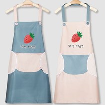 Apron Home Kitchen Waterproof Oil Proof Workwear Womens New Summer Walled Waist Custom Loo Anti-Fouling Sunday Fashion