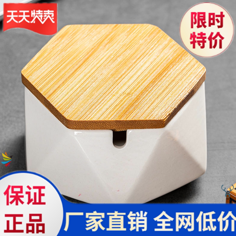 Oceramic Cigarettes Ash Trays Creativity Home Living Room Trend Personality Trend Office With Lid Covered Tobacco Cylinders Fashion