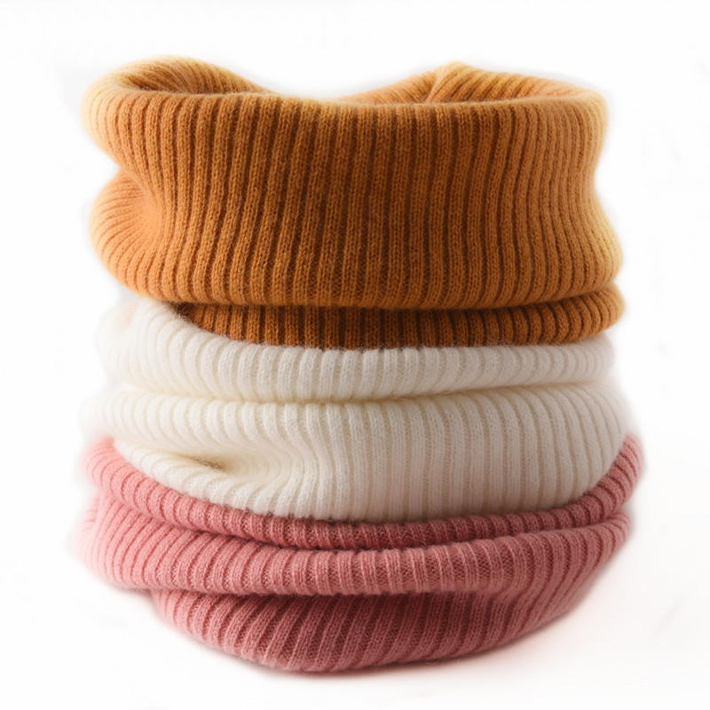 Mountain cashmere neck set male and female winter 100 lap warm and cold protection cervical spine Han version Fashion wool knit cover neck