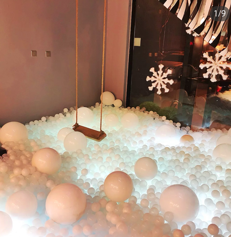 Netred Macaron Seaball Baby Plastic Color Ball Transparent Color Toys Indoor Ball Ball Ball Ball Ball Ball Ball Ball Ball