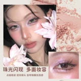 Комплексная универсальная мигающая матовая тени для век, на каждый день, в коричневых тонах