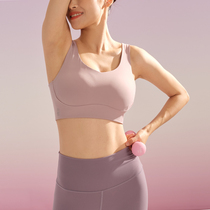 Semi-waking high-strength shoulder anti-seismic movement of bra-style steelless circle beauty underwear cup