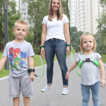 Sliding baby artifact anti-lost rope strap anti-lost shoulder strap traction rope anti-lost bracelet child-specific mother and child dual use