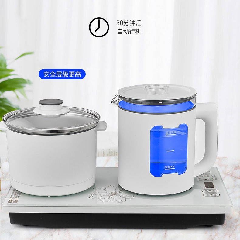 Fully automatic handle upper kettle electric kettle Home glass Pumping style Kettle Automatic Power Cut Teapot