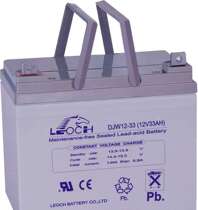 Leoch battery DJW12-33 12V33AH UPS power supply EPS room DC screen warranty for three years