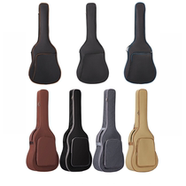 Electric guitar electric bass backpack shoulder thickened cotton bag backpack electric bass professional standard special gig bag plus cotton bag