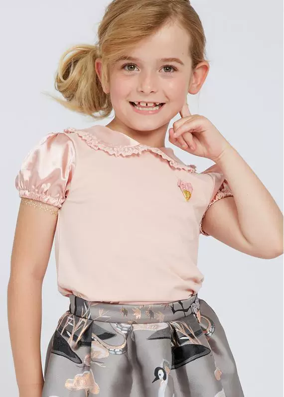 Rollingkids Ангел лица SS20 Детские футболка с коротким рукавом, верх одежды для досуга детей
