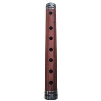 Ebony mahogany pipe Ethnic Daquan Beginner introduction folk red and white happy big pipe