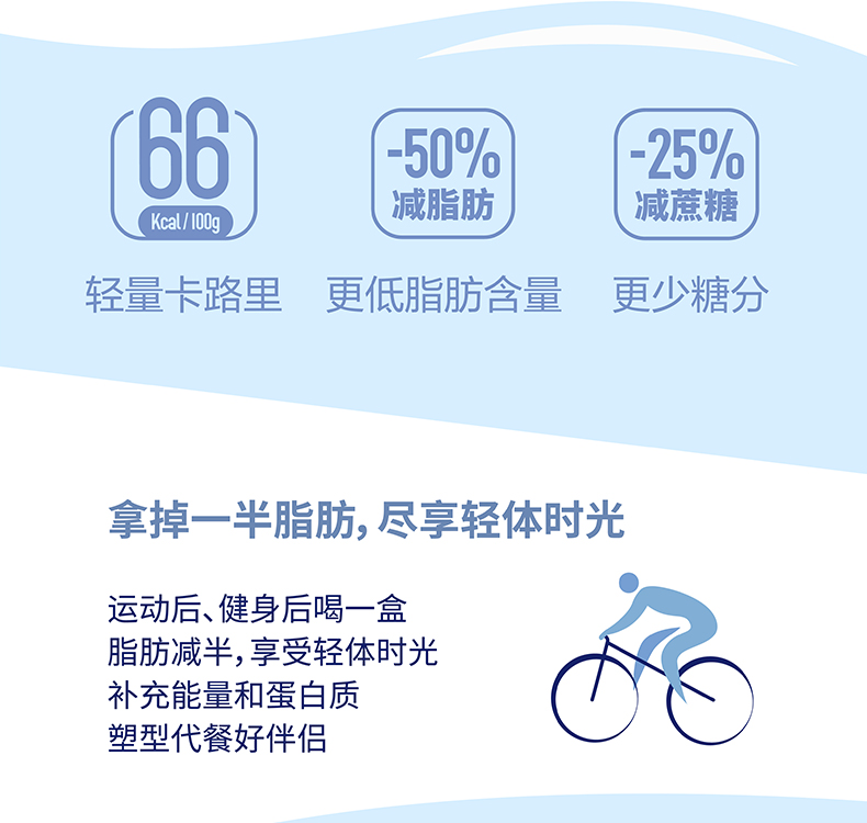 刘昊然代言 光明莫斯利安 原味低脂减糖酸牛奶 200g*12盒 图5