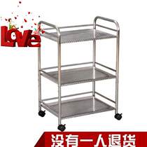 Bracket storage rack kitchen storage rack stainless steel multi-functional thickened microwave floor-standing seasoning variety of bowls and chopsticks