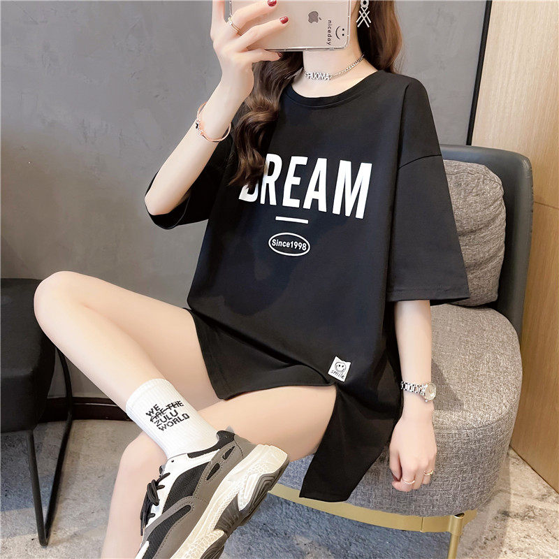 Pregnant Woman Suit Summer New Loose Casual Net Red Gestation Woman Dress Summer Clothing Short Sleeve Blouses T-Shirt Tide Moms Fashion