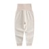 Quần lưng cao cho bé thiết kế quần dày có thể mở 裆 棉 cotton cộng với nhung lụa quần áo mùa thu đồ lót mùa đông nam và nữ cộng với cotton - Quần áo lót đồ vest bé trai Quần áo lót