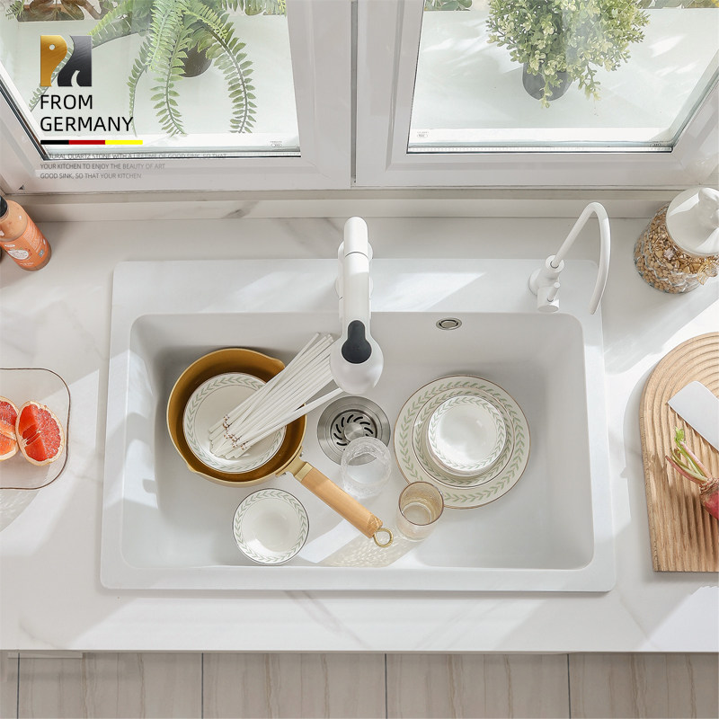 Iwaki quartz stone white sink single sink kitchen sink sink sink sink sink sink sink sink sink