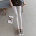 Quần skinny 9 điểm nữ mùa hè quần legging mỏng nữ mặc size lớn thun lụa lụa bảy điểm quần chân nhỏ quần nữ - Khởi động cắt Khởi động cắt