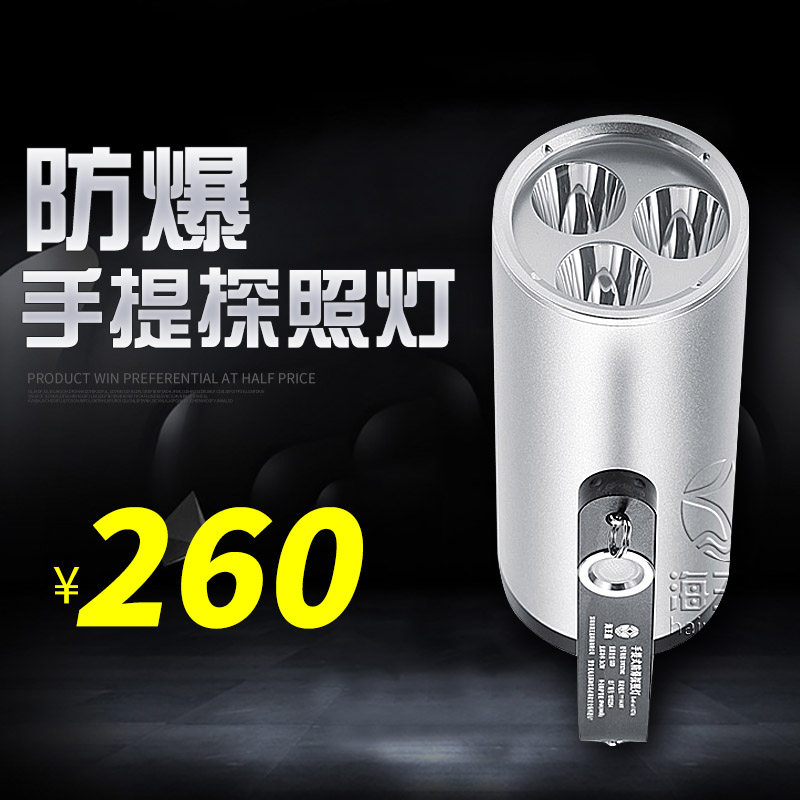 Sea Wang Xin RWX7102 portable explosion-proof searchlight LED super bright bright light flashlight outdoor search and rescue