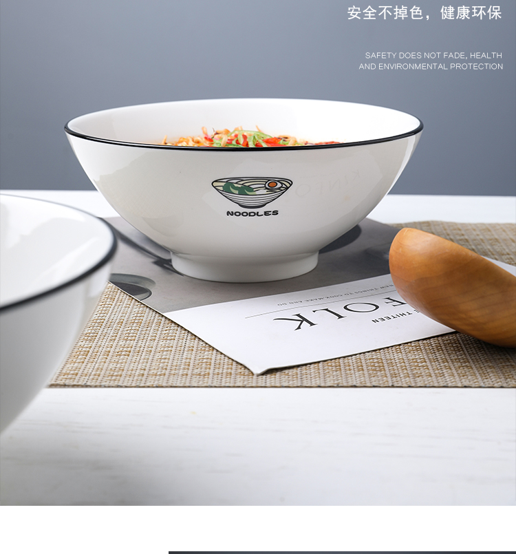Tinyhome Japanese ceramics pull rainbow such as bowl with large hat to use mercifully a single soup bowl bowl ltd. rainbow such use