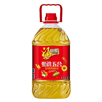 【福旺家】五合花生食用植物调和油5L[20元优惠券]-寻折猪