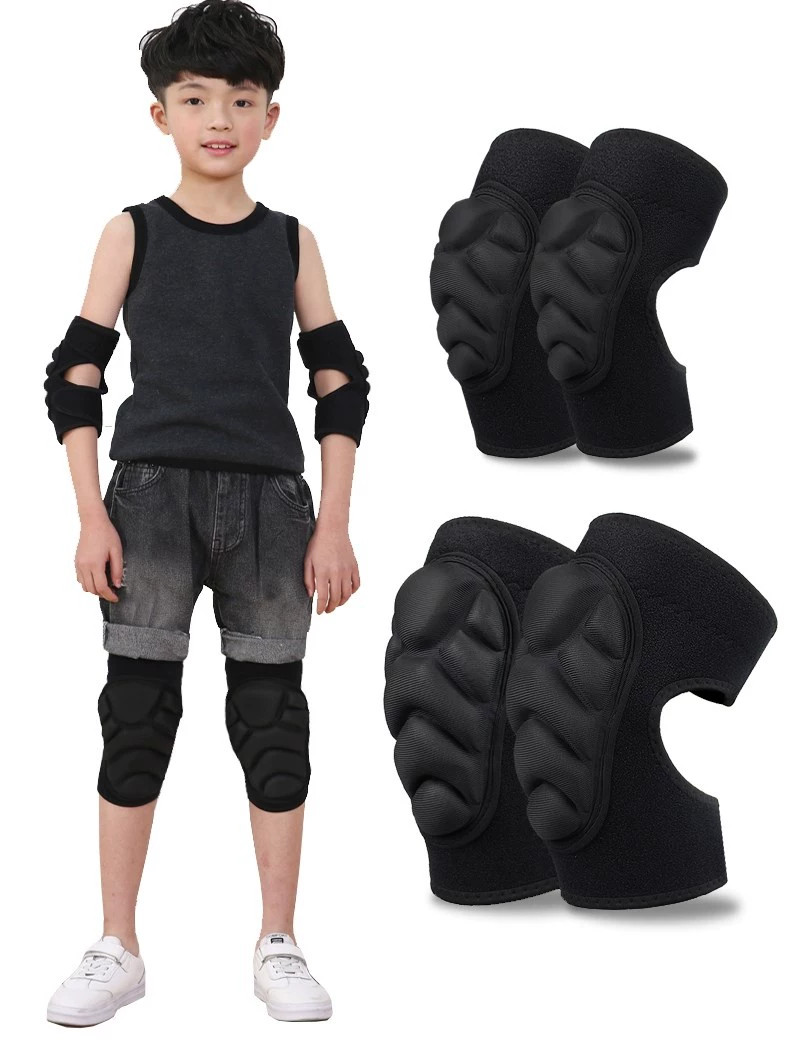 Đệm đầu gối trẻ em chống ngã thể thao mùa hè trượt patin mỏng đồ bảo hộ trượt ván trượt băng tự cân bằng thiết bị đạp xe đạp - Dụng cụ thể thao