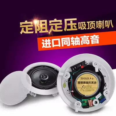 Top horn coaxial constant pressure fixed resistance speaker ceiling ceiling ceiling horn thick magnetic steel background music ceiling Horn