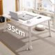 Small bed table, height folding table, home bedroom office computer table, student dormitory study desk, bay window table