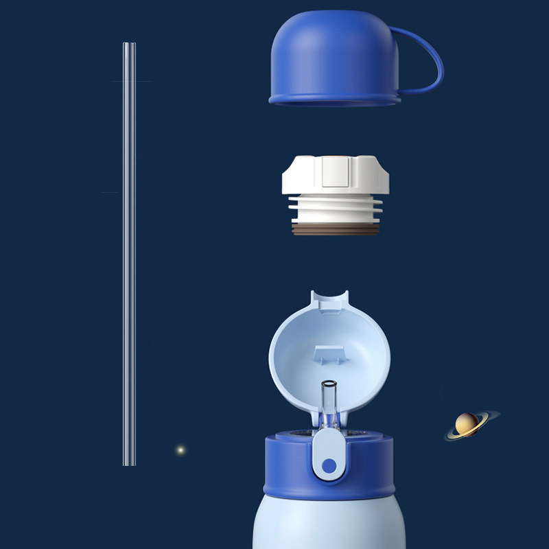 Children's thermostat cup straw lid, original accessories