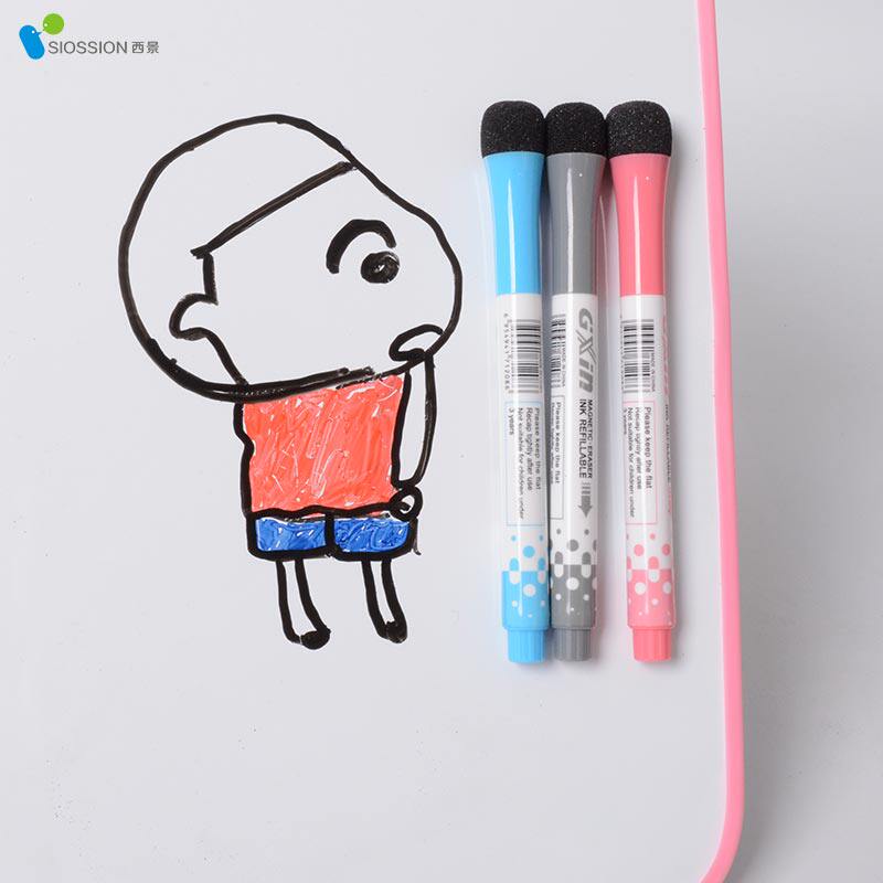 West View white board pen with small magnetic grain can absorb iron goods small white plate accessory to write three-color optional water-soluble whiteboard special pen