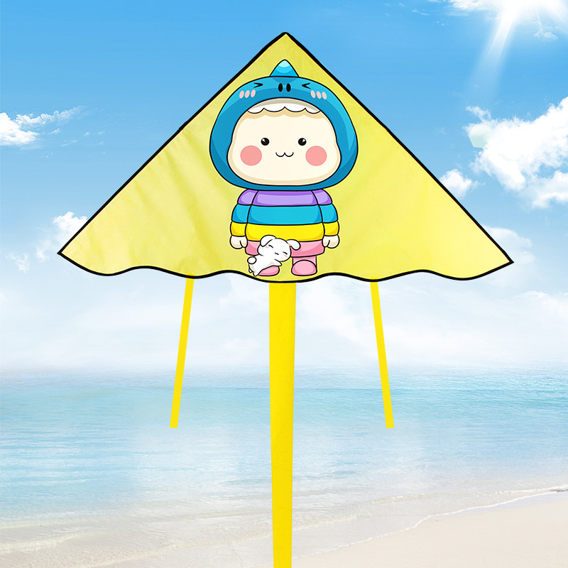 Rainbow Doll Kite Weifang Nets Red Cartoon Children Adults 2021 New Breeze easy to fly