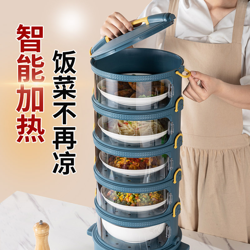 Let the love of waiting for your family not be cooled by time long and cool with an overlapping and containing insulated vegetable cover multifunction