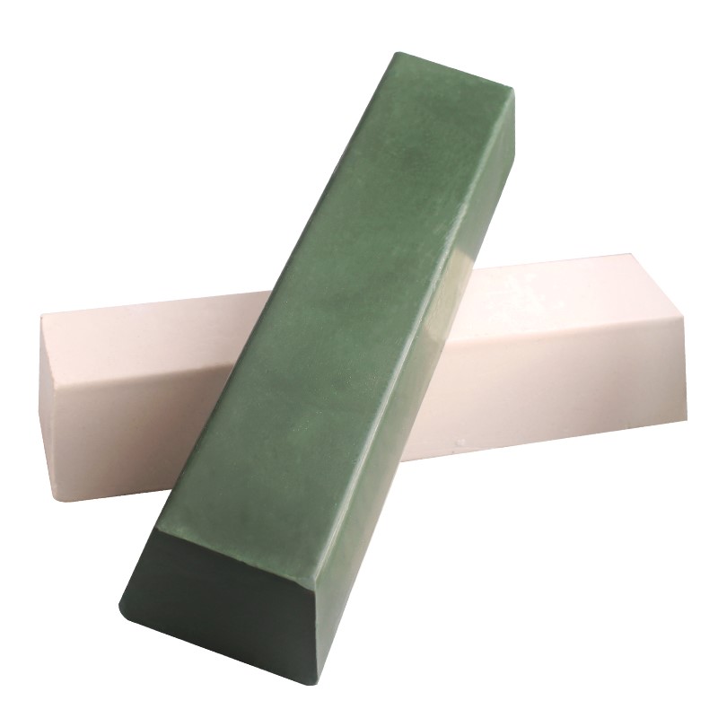 Stainless steel polished wax scratches repair mirror polished finish upper light solid white wax green wax strip metal polishing paste