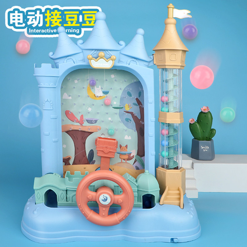 Children's peas and peas, girls, game consoles, parent-child interaction, educational thinking, boys' concentration training toys