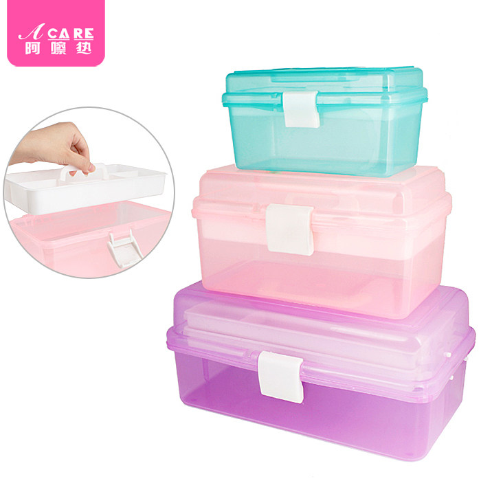 Acare Fine Art Beauty Nail Kit Portable Drawing Small Number Painting Multifunction Size Containing Box Home