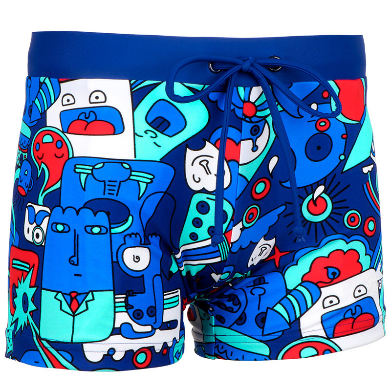Yingfa Children's Swimsuit Boys Summer Swimsuit Boys Sun-proof Quick-drying New Cartoon Printed Boys Swimsuit