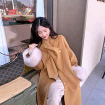 Suzhou Anfei Oona strength factory Anfei Oona 20 autumn and winter New temperament thin Fox wool sleeve