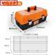 Boîte à outils de rangement de matériel, boîte de nouveau produit, ménage multifonctionnel, grande valise en plastique de qualité industrielle, entretien d'électricien