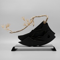 New Chinese style modern creative iron metal crafts ornaments living room home porch TV cabinet wine cabinet decorations