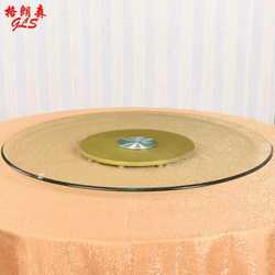 호텔 식탁 턴테이블 강화 유리 원형 테이블 턴테이블 원형 데스크탑 회전식 식탁 턴테이블 홈 무료 배송