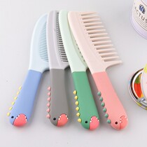 Comb female portable big teeth portable cute hairdresser girl heart comb hair anti-static fine teeth Lady long hair Special