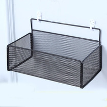 Wall shelf bedroom wall hanging wall wall hanging toilet non-perforated dormitory bedside hanging basket wall storage rack