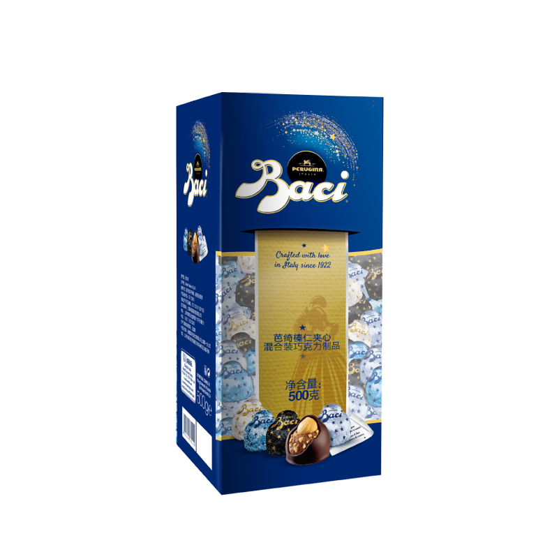 【意大利國寶級品牌】BACI芭綺 榛仁夾心混合裝巧克力500g 79元包郵(159-80元券)