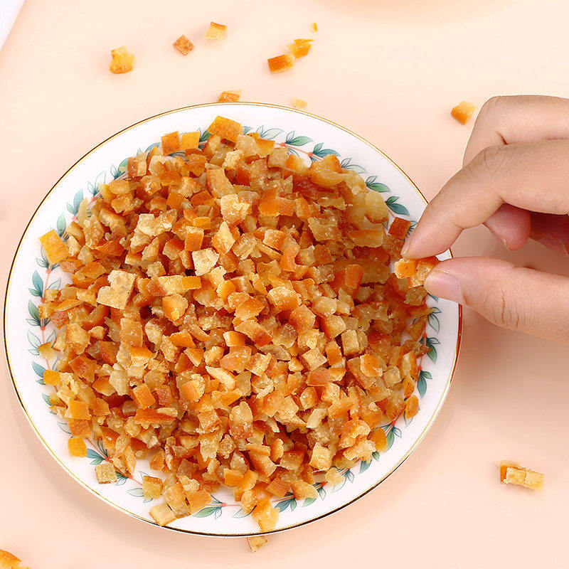 糖渍橙皮丁 vs 零食糖果脯:烘焙与零食界的甜蜜对决,谁才是你的味蕾挚爱?-陈皮-淘宝百科网