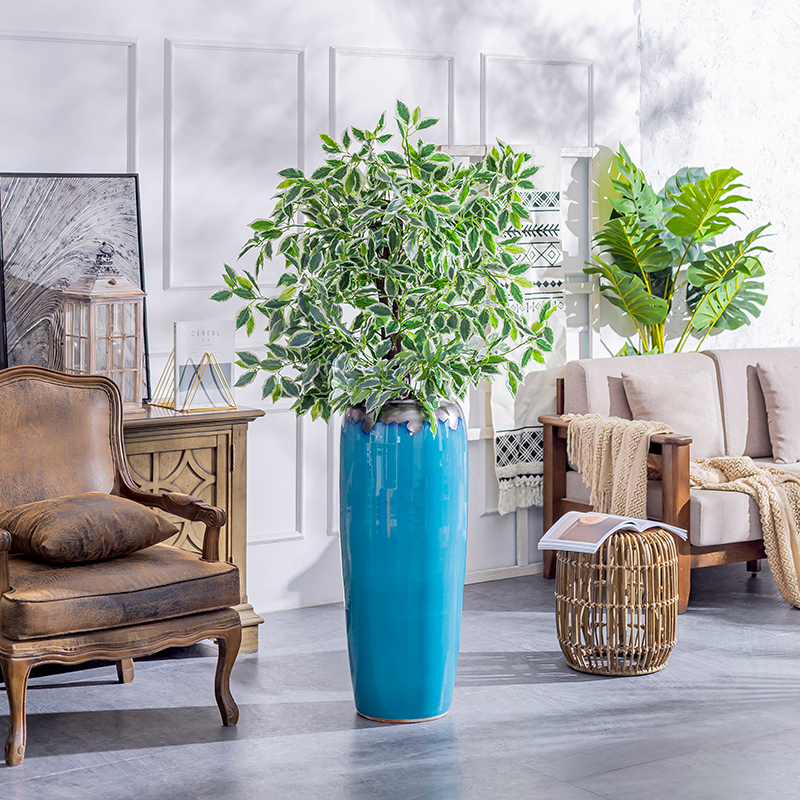 The Nordic landing big ceramic vase furnishing articles contracted and I sitting room decoration to The hotel villa porcelain of dried flower arranging flowers