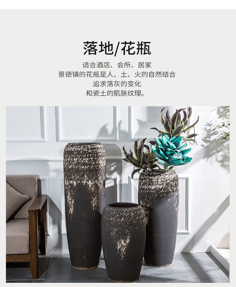 Restoring ancient ways of large vase do old heavy flower arranging coarse sitting room some ceramic pot home decoration ceramic flower implement furnishing articles