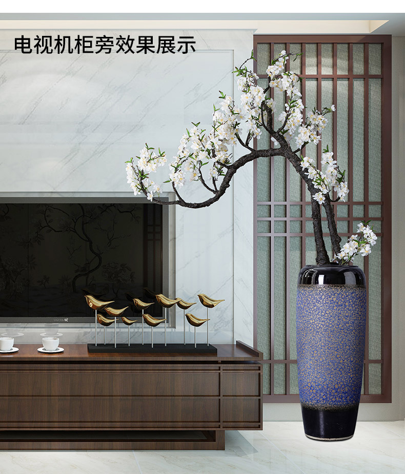 Ceramic large vases, I and contracted sitting room to heavy flower arranging flower implement coarse some Ceramic pot home furnishing articles