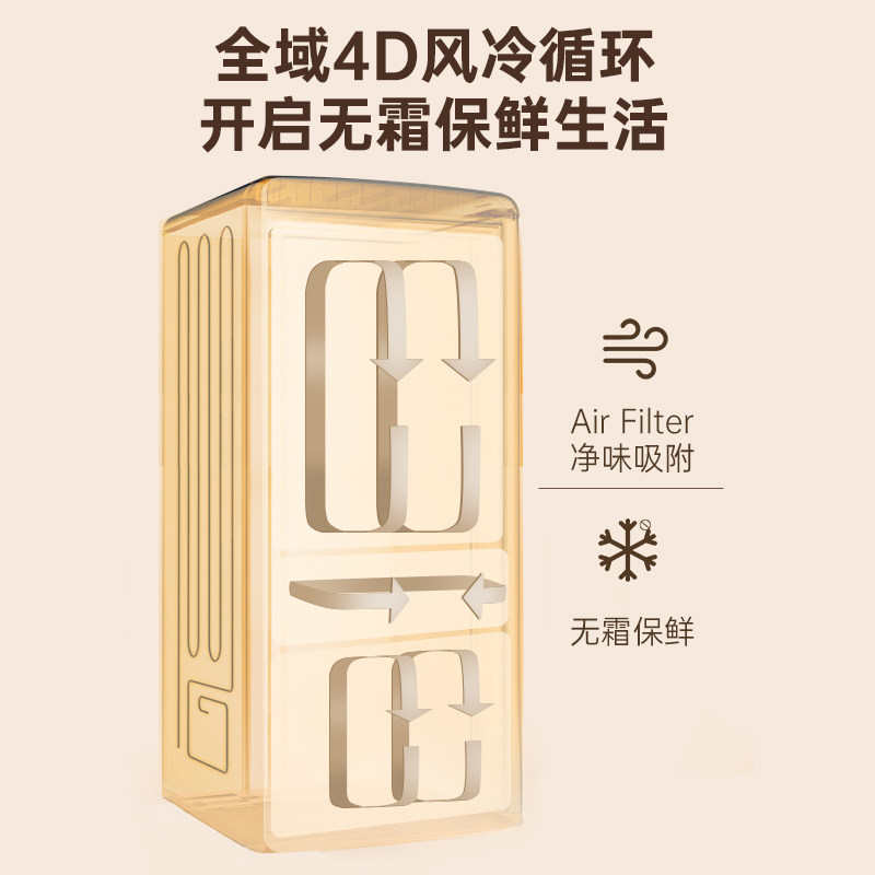 优诺BCD-520WR冰箱图片