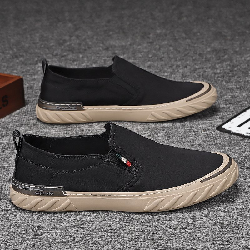 Men's shoes Summer 2022 new Korean version 100 hitch sports casual board shoes Men's breathable One foot pedal sloth sails shoes