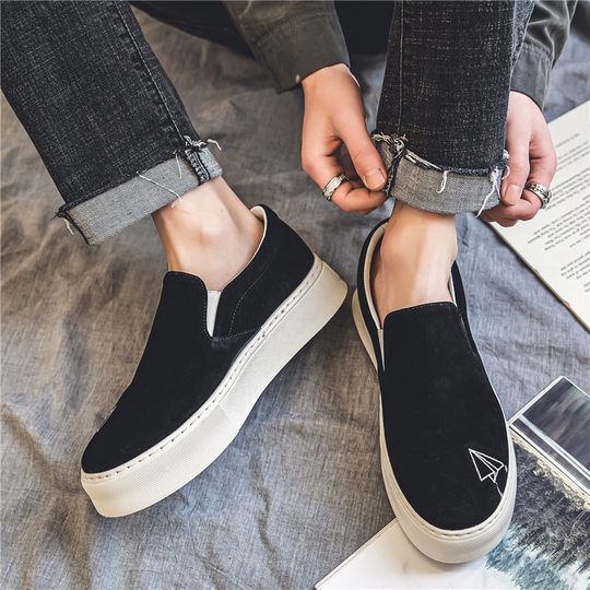 Мужские слипоны из канваса, новинка лета 2025, универсальные, модные, дышащие, повседневные тканевые кроссовки