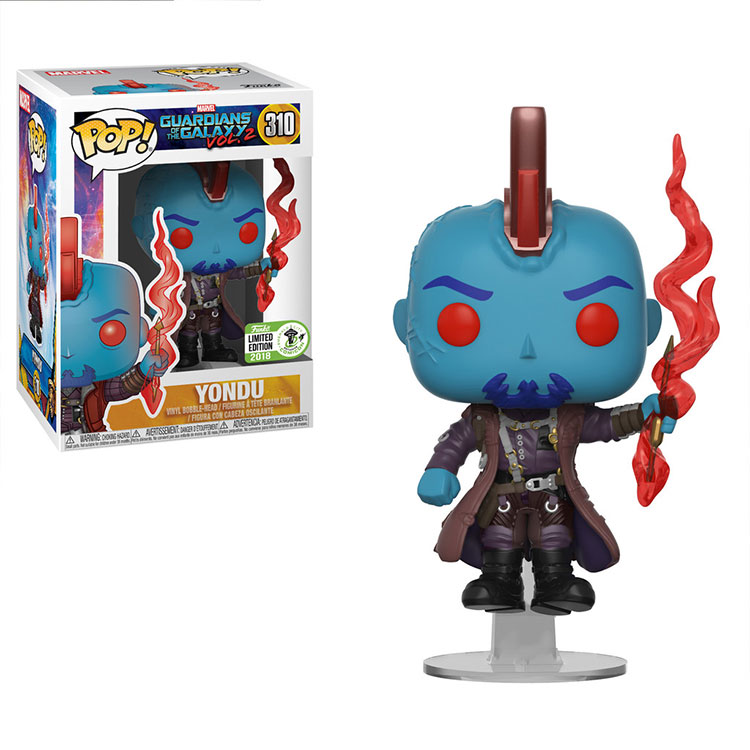 funko pop galaxy Guard with sword Yong degree model model Yondu exhibition Qualify Vol 2 Vol 2